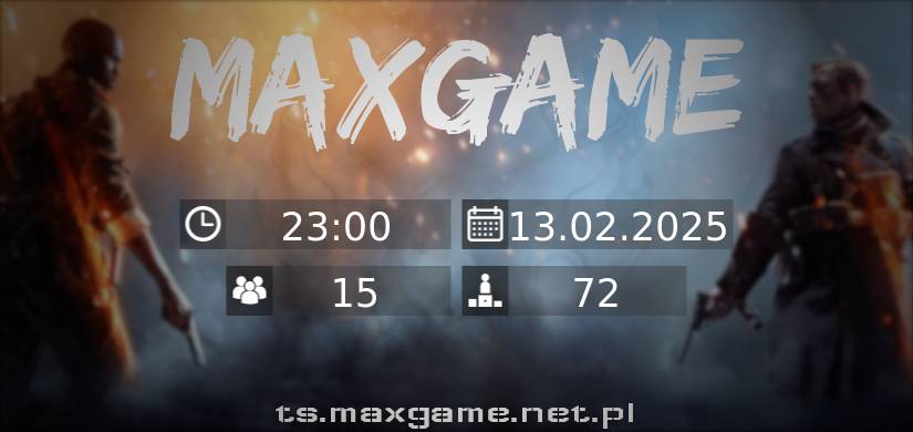 TS3 .:MAXGame:. MAXGame.net.pl banner